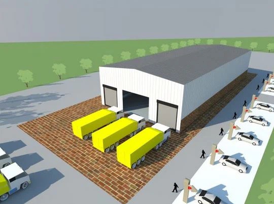 Modern Steel Structure​car Garage